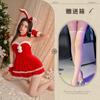 Vestido Hemei de Natal Sem Alças, Conjunto de Uniforme Sexy de Coelho Sem Mangas