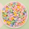 Mini letras de estrella brillantes mixtas diy pegamento de crema funda de teléfono pendientes pasador joyería accesorios de resina al por mayor