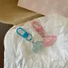 Nuevo Estilo Llavero de Nube Colorida Macarrón Flor Nube Estilo Fresco Colgante Funda de Auriculares Accesorio para Bolso