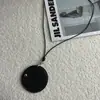 Clip Magnético para Gafas Cordón Collar de Cuero Estuche Portátil para Gafas de Sol Cadena Larga de Suéter de Moda para Viajeros al Trabajo Venta al por Mayor