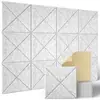 Panel Absorbente de Sonido de Fibra de Poliéster Transfronterizo Hexagonal Biselado Juego de 12 Piezas Panel de Pared Artístico Autoadhesivo Panel de Pared Acústico Panel de Aislamiento Acústico