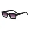 Nuevas Gafas de Sol de Moda Transfronterizas Europeas y Americanas, Gafas de Sol de Estilo Callejero Modernas Anti-UV con Decoración de Rayas Verticales