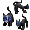Nuevos accesorios de diseño de lugar de Halloween para exteriores, decoración de patio, modelo de aire inflable de calabaza, fantasma, globo de fantasma