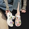 Suelas gruesas sandalias de mujer nuevas de verano antideslizantes moda coreana ropa exterior casual sandalias de playa para mujer verano al por mayor