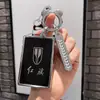 Estuche especial para llave de tarjeta hs5 con bandera roja h7 hs7 ehs3 estuche para llave de coche tipo tarjeta de coche bolsa nueva de alta gama