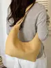 Bolso de Oficina de Moda para Viajes de Commute para Mujer 2026 Verano Nuevo Bolso Cruzado Casual Gran Capacidad Color Sólido Elegante Bolso Dumpling