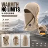 Gorro y calentador de cuello de estilo europeo y americano con forro polar de invierno, diseño todo en uno para abrigar y proteger el rostro, adecuado para ciclismo y esquí al aire libre, disponible en Amazon