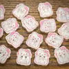 Lindos Botones Decorativos de Gato Rosa para Ropa Infantil, Cárdigans, Suéteres de Punto, Bufandas, Zuecos y Calcetines