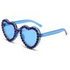 Otoño 2023 Nuevas Gafas de Sol Europeas y Americanas Amor Diamante Gafas Moda Gafas de Sol Corazón de Durazno Gafas de Sol de Mujer