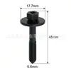 El tornillo 91095301 es adecuado para Volkswagen Tiguan, Passat, Porsche, Bora, CC tornillos de faro, tornillos hexagonales