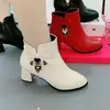 Modelo Novo Primavera/Verão 2026 Comércio Exterior Botas Martin de Couro Macio Botas Curtas para Mulheres e Mães Comércio Transfronteiriço