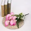 Nueva flor de cala holandesa popular de EVA artificial, tacto suave, adecuada para ramos de boda y decoraciones del hogar