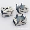 Conector mini USB de carga de 5 pines en línea, conector mini USB de 90 grados y 4 pines, fabricante de interfaz