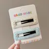 Elegantes pasadores laterales para niñas, lujo ligero y lindos pasadores infantiles, pasadores exquisitos de Yiwu, accesorios para el cabello