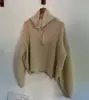 Suéter Jacket Coreano Dongdaemun Ins Otoño e Invierno Nicho Diseño Perezoso Personalidad Elegante Solapa Grande Cremallera para Mujer