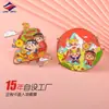 Long Zhiyu 15 Anos de Insígnias Metálicas Cartoon Esmaltadas Imitação Profissionais Feitas Sob Medida, Insígnias Pintadas Feitas Sob Medida, Fornecedores de Alta Qualidade