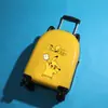 Maleta Infantil con Estampado de Selección de Fábrica Premium para Niños y Niñas, Diseño de Dibujos Animados, Maleta de Mano de 18 Pulgadas con Ruedas Universales y Candado de Combinación