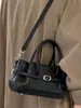 Shuai Mijia 2026 Outono Nova Bolsa de Mão Elegante e Simples Bolsa Feminina Bolsa de Ombro Retrô Bolsa Transversal para o Trabalho Bolsa de Axila
