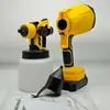 Pistola de Pintar Recargable con Batería de Litio Inalámbrica de Alta Potencia Pintura Látex Pintura Atomización Alta Pistola de Pintar Eléctrica Ventas Directas del Fabricante Pintura a Base de Agua