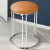 Bancos Redondos, Bancos de Acero Inoxidable, Bancos Apilables, Sillas de Hierro Forjado, Bancos Gruesos para Comedor Doméstico, Bancos Gruesos de Plástico