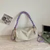 Bolso de Axila para Mujer 2026 Nuevo Verano Casual Moda Ligero para Viajes Diarios Bolso de Hombro Cruzado Bolso de Tela de Gran Capacidad
