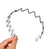 Diadema Invisible Negra para Hombres y Mujeres, Diadema Ondulada Metida Hacia Atrás, Diadema para Lavarse la Cara para Mujeres, Pasador Deportivo, Accesorio para el Cabello para Hombres