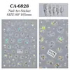 Coleção de Adesivos para Nail Art em Relevo Borboleta Desenho Animado Kulomi Fita de Laço Diário Câmera Adesivos Porta-caneta diy
