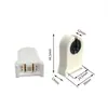 Portalámparas fluorescente T5T8, soporte de rejilla para base de lámpara, pie de lámpara giratorio antiguo, accesorios de fijación para tubo de lámpara LED G13/G5