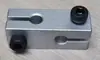 Reductor clip de fijación de pilar de conector cruzado eje lineal accesorios DIY juego completo estante de almacenamiento soporte para plantas perchero mesa de café 8