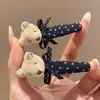 2026 Novo Grampo de Cabelo Versátil Outono Inverno para Mulheres Marrom Ursinho Clip Bico de Pato Acessórios de Cabelo Exquisite Retro BB Clip Acessórios de Cabelo Presilha