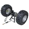Peças de Suspensão de Kart Modificadas, Eixo Traseiro de ATV, Montagem de Eixo Traseiro de Triciclo Modificado para Motocicleta, Pneus