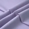Tejido de capa de aire de algodón-poliéster mamba de 320 g para sudaderas y camisetas, tejido elástico TC engrosado para camisetas y sudaderas de otoño e invierno