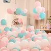 Balões Macaron de 10 polegadas para Crianças Espessados Decoração de Cena de Aniversário Suprimentos Decoração de Casamento Balões de Látex à Prova de Explosão