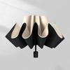 Impressão de Negócios Publicidade Logotipo Presente Guarda-chuva Extra Grande de Doze Ossos À Prova de Vento Guarda-chuva Grande Uso Duplo Sol e Chuva Resistente