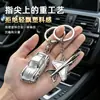 Chaveiros de metal 3D realistas no atacado, pingentes de carro e avião, presentes personalizados para empresas e empresas de transporte
