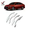 Adequado para 23 Yaris Ativ Maçaneta de Porta Modificada Tiras Decorativas Galvanizadas Maçaneta Especial Vios Lantejoulas