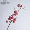 12 Calabazas Brasileñas de Tallo Único Artificiales Flores al por Mayor para Decoración de Bodas Manualidades Estilo Ins Flores Falsas