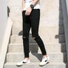 Jeans Negros Rasgados para Hombre para Primavera y Verano, Marca de Moda, Corte Delgado, Estilo Coreano, Populares en Línea