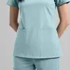 Conjunto de uniforme de quirófano de manga corta para enfermera de hospital, uniforme específico para doctor, nuevo producto más vendido, cuello en V, secado rápido