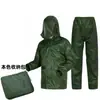 Conjunto de Capa de Chuva e Calça de Chuva, Impermeável para o Corpo Inteiro, Unissex, para Entregadores de Patinete Elétrico, Refletivo, Proteção contra Chuva Forte, Atacado