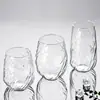 Taza de Café de Alto Borosilicato para Uso Doméstico, Elegante y Resistente a Altas Temperaturas, Taza para Americano Helado Latte, Vaso de Vidrio para Beber