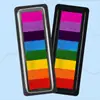 Tinta para Huellas Infantiles de Ocho Colores Almohadilla Larga para Pintar con los Dedos Almohadilla de Tinta para Diario Personalizado Sello de Goma Almohadilla de Tinta de Colores