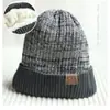 Gorros para Hombre y Mujer en Invierno, Forrados de Polar, Gorros de Punto Engrosados y Cálidos, Protección para los Oídos para Exteriores, Gorros de Lana para Ciclismo Callejero en Frío