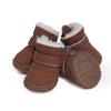 Camelbro - Botas de nieve para perros, estilo casual, cómodas, resistentes al desgaste, suela de tendón de res