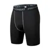 Calça Esportiva Justa Masculina de Verão para Fitness Calça de Compressão para Basquete Calça Cropped de Base Secagem Rápida Respirável Roupa de Atletismo