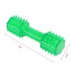 Juguetes para Mascotas Mancuernas con Púas Juguetes para Morder Perros TPR Duradero Resistente a Mordidas Divertido Juguetes Sonoros para Masticar Mascotas