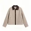 Abrigo de Lana Hombre Otoño Hombres Jóvenes Estilo Old Money Ropa de Hombre Sensación de Alta Gama Estilo Corto Chaqueta Gruesa de Lana de Invierno para Hombre