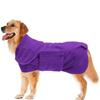Roupão de Banho para Pet Todas as Estações Primavera e Verão Toalha para Cachorro de Secagem Rápida Microfibra Espessa 350g Toalha Absorvente para Banho de Pet