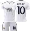 2425 Jersey del Real Madrid Local Infantil Adulto Uniforme de Fútbol Traje No.9 Mbappe Uniforme de Fútbol Jersey Transfronterizo