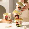 Taza de cerámica, vaso de agua para uso doméstico, taza particularmente hermosa con forma de calabaza, taza de té de recuerdo, taza de café personal